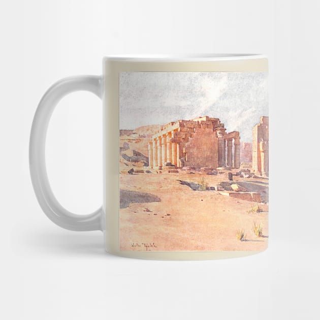 The Ramesseum At Thebes in Egypt by Star Scrunch